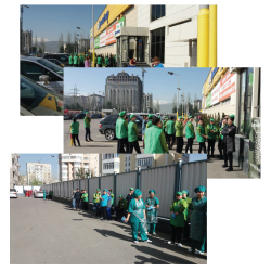 One of the main priorities of the Globus chain work is safety of customer!